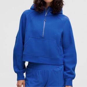 Lululemon Scuba Half Zip CERULEAN BLUE